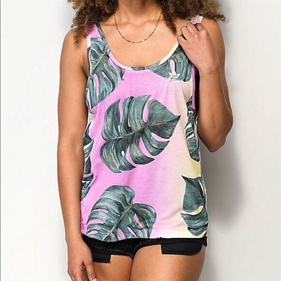 Adidas X farm Collab Palm leaf Tank - Picture 1 of 6
